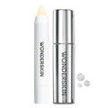 Wonderskin 3-in-1 Lip Scrub Exfoliator & Moisturizer, Lip Exfoliator Scrub, Hydrating Balm with Lip Rehab Serum Oil, Hydrating and Moisturizing (Clear)