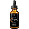 Radha Beauty Natural Vitamin C Serum 2oz, Vitamin C, Vitamin E, Hyaluronic Acid and Aloe, Facial Serum for Anti-Aging Wrinkles, Dark Spots, Fine Lines