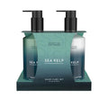 Scottish Fine Soaps Sea Kelp Collection Hand Care Set with Organic Seaweed, Marine Spa Fragrance, Recyclable Packaging