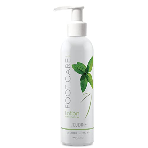 L¡¯EUDINE Foot Lotion ? Pack of 3 - Foot Care Cream with Arnica, Cocoa Seed Butter, Vegetable Glycerin, Mint ? Foot Lotion for Dry Cracked Feet and Calluses ? Refreshing and Moisturizing Foot Cream