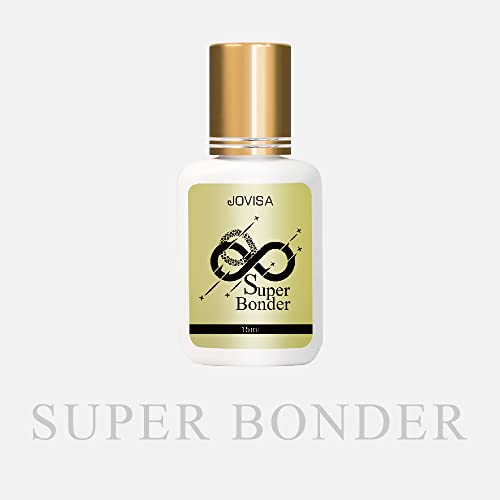 JOVISA SuperBonder Lash Accelerator for Eyelash Extension Adhesive, Lash Bonder to Maximise Lash Retention, Lash Bonder for Eyelash Extension15ML