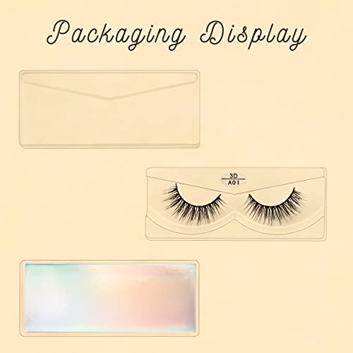 FARRED Wholesale False Lashes 10 Pairs 10 Styles Medium Length Vegan Eyelashes Fluffy Volume Strip Lashes Bulk 10 Portable Boxes Fake Eyelashes Mixed Natural Look 3D Faux Mink Lashes (mix 10pairs)