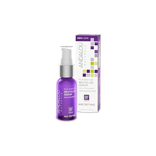 Andalou Naturals Serum Fruit Stem Revitalize, 1.1 oz