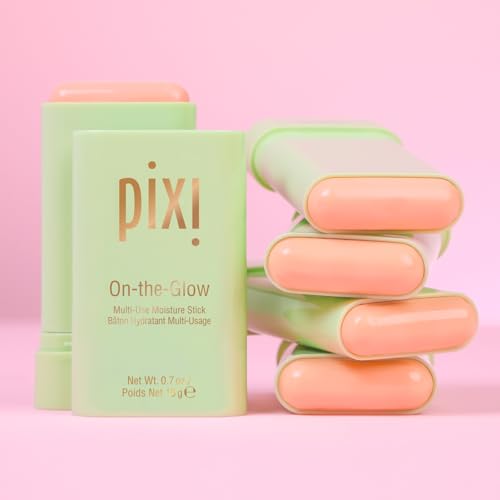 Pixi Beauty On-the-Glow | Colorless Solid Moisturizer Stick | Multi-Use Moisturizer | Travel-Friendly Hydration Anywhere You Go | 0.67 Oz