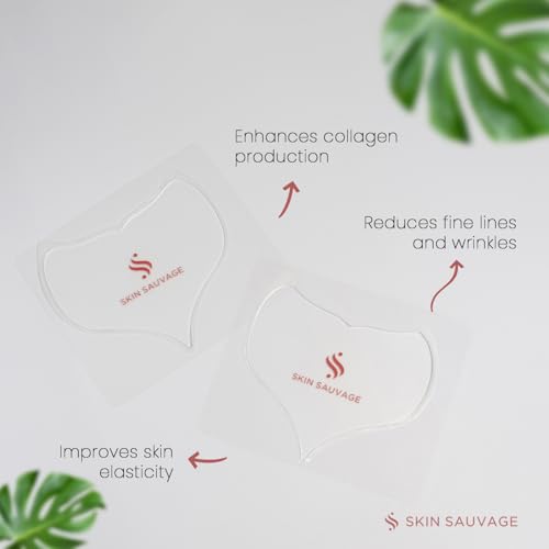 Chest Wrinkle Pads (3-Packs) - Anti-Aging Skin Firming Lift to Moisturize Fine Lines & Sagging Prevention- Safe Silicone Skin Care pads. Each package contains two chest pads.
