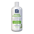 Kiss My Face Strong & Luscious Shampoo, DHT Blocker Thickening, For Dry and Damaged Hair, Women & Men, with Biotin, Ashwagandha and Sea Kelp
