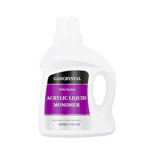 Monomer Acrylic Nail Liquid,Nail Acrylic Liquid 500ml/17fl.oz,Acrylic Liquid for Nails,Acrylic Liquid Monomer,Acrylic Liquid for Acrylic Powder Nails Extension for Nail Art