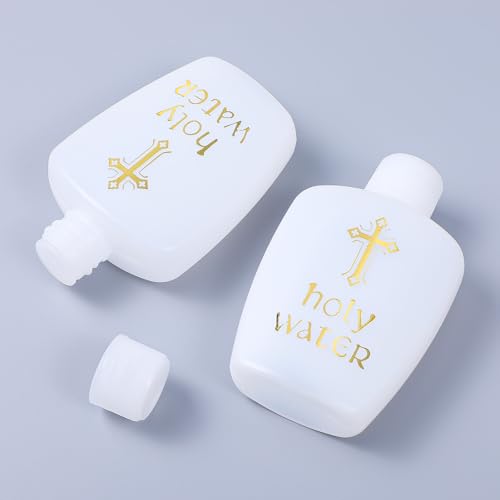 40Pcs Holys Waters Bottles Holy Water Empty Containers 60ml Holy Water Plastic Bottle