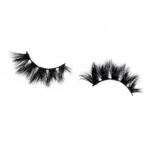 3D Faux Mink Eyelashes | Luxury Faux Mink Lashes Cruelty-Free and Vegan False Lashes, Reusable, Maximum Volume 18mm-20mm Wispy and Fluffy False Eyelashes (Lily)