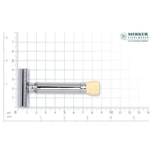 MERKUR MERKUR Short Handle Safety Razor with 10 blades