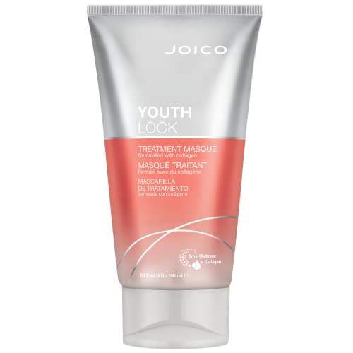 Joico YouthLock Treatment Masque Formulated with Collagen | Nourish and Soften Hair | Reduce Frizz and Fall | Boost Shine