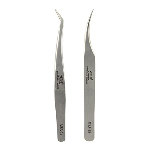 1 PC New Dolphin Style Eyelash Extension Tweezers Stainless Steel Tweezers Tools for 3D 6D Volume Mink Eyelash extension Lashes