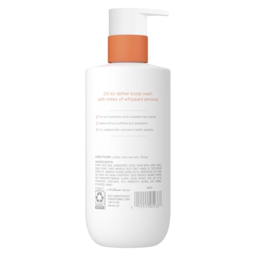 Dove Shower Body Oil Wash for Women - Ultra?Moisturizing Feminine Wash For Dry & Itchy Skin, 14.2 oz