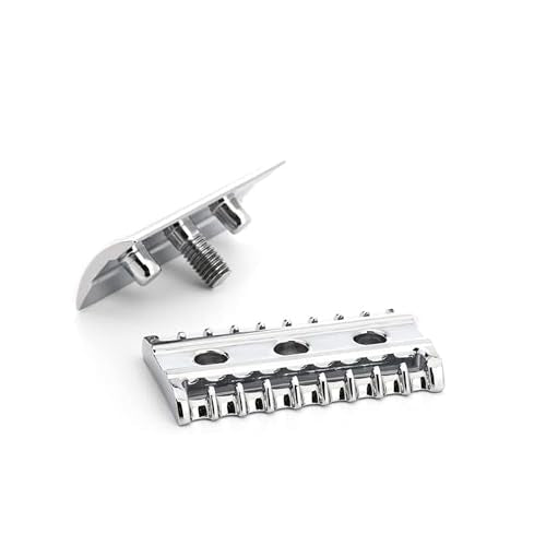M?HLE Grande R41 Double Edge Safety Razor (Open Comb) | Perfect for Everyday Use | Barbershop Quality Close Smooth Shave | Luxury Razor for Men