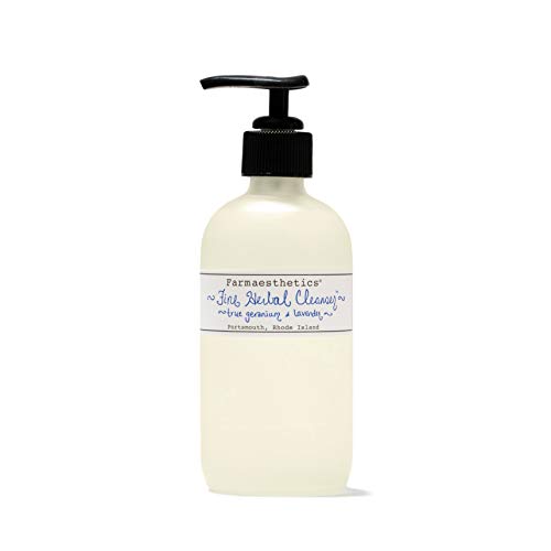 Farmaesthetics Fine Herbal Facial Cleanser (8 fl oz) | Ethically Sourced Sustainable Beauty | Clean, All Natural, Small Batch Skincare
