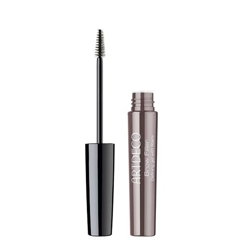 ARTDECO Brow Filler - Brown N03 - Make Brows Fuller & Thicker - Tinted Gel Shapes, Defines & Fixes in Place - Mini Brush for Easy Application - Eyebrow Gel - Eye Makeup - 0.24 Fl Oz