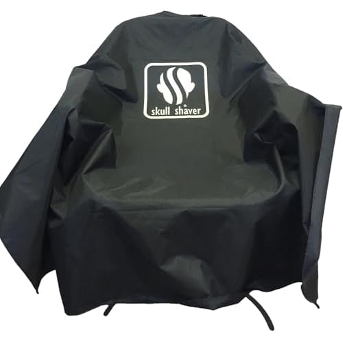 Skull Shaver Barber Hair Cutting Cape