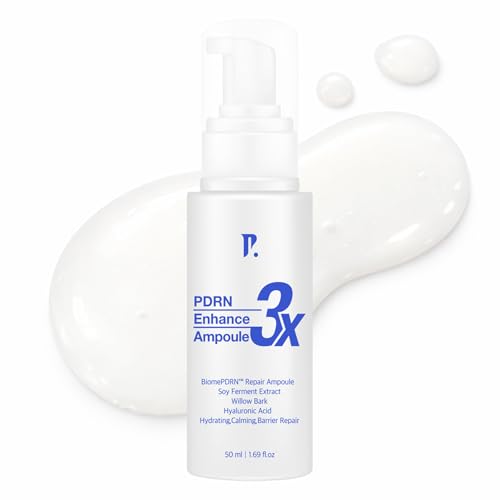 PAMS IBC 3X PDRN Enhance Ampoule, 3rd Generation PDRN, Skin Rejuvenation, Botanical Extracts, Korean Skin Care, 1.69 fl.oz. 50ml