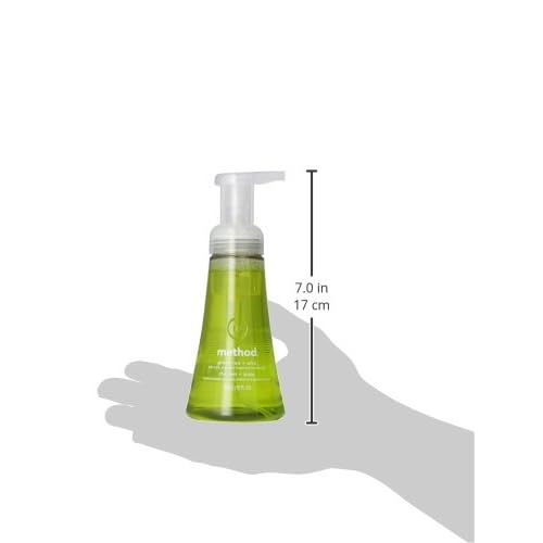 Method Foaming Hand Soap, Green Tea + Aloe, 10 Fl Oz (Pack of 6)