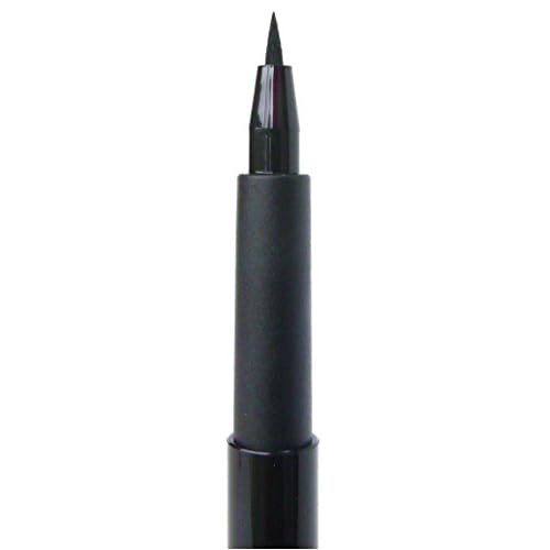 Waterproof Long Lasting Matte Black Liquid Skinny Felt Tip Eyeliner Pen, No Animal Testing & Cruelty Free