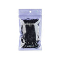 Scunci Polyband Hair Ties in Resealable Pouch, Black, 500-Pieces