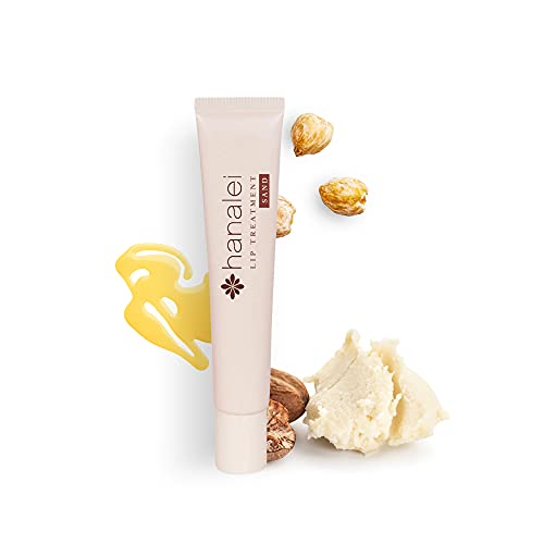 Hanalei Lip Treatment Bundle (Rose and Sand) | Made with Kukui Oil, Shea Butter, Agave, and Grapeseed Oil, Soothe Dry Lips (Cruelty free, Paraben free)