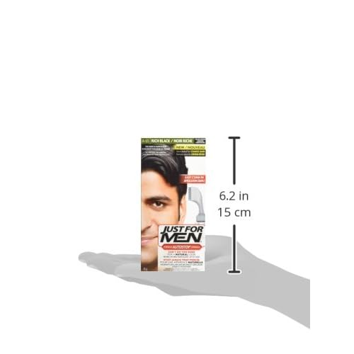Just For Men Autostop, Gray Hair Coloring for Men with Comb Applicator