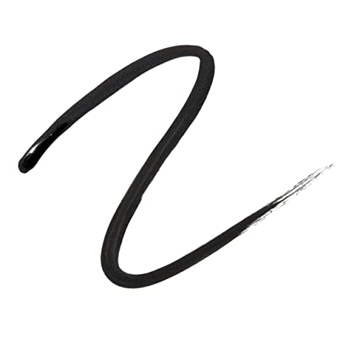 e.l.f. Liquid Eyeliner,High-pigment Liquid Eyeliner With Extra-Fine Brush Tip,Easy Glide Smudge-proof Formula,Jet Black,(Pack of 2)