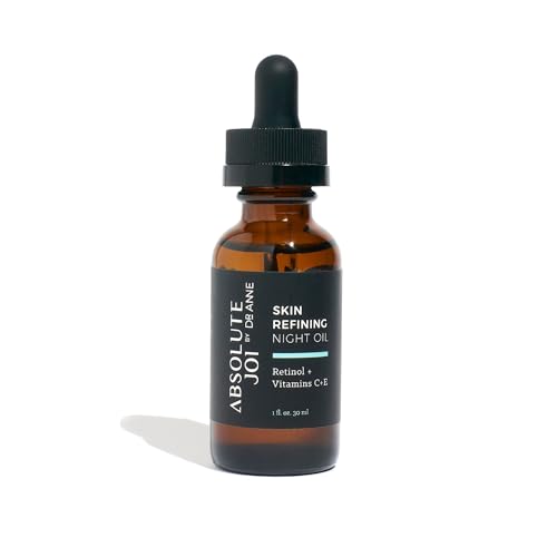Retinol Oil Serum with Vitamin C, Skin Refining Night Oil for Fine Lines and Hyperpigmentation with Sensitive Skin Friendly Granactive Retinoid - Unscented - 1 Fl Oz Full Size