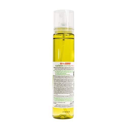 BioMiracle Aloe Vera Soothing Mist Soothing Mist with 9 Natural Plant Extracts, Deep Hydration Spray Bottle - 3 Pack