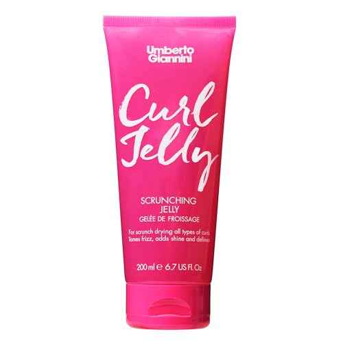 Umberto Giannini Curl Jelly Scrunching Jelly 6.7 fl Oz - Frizz Solution Defining Hair Gel for 2a-4c Curly, Wavy, Coily Hair - Vegan & Cruelty-Free