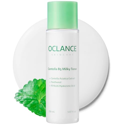 Centella B5 Milky Toner, Barrier Layering Toner for Face, Hydrating & Soothing, Soft Glow Finish, Panthenol, Niacinamide, Centella, Fragrance-Free, Korean Skincare, 150ml / 5.07 fl oz