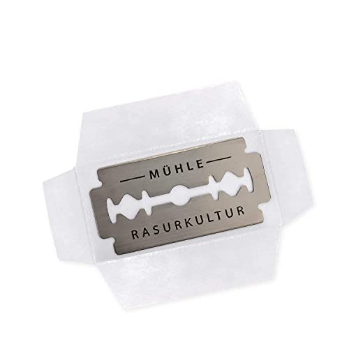 MUEHLE 10 Double Edge Blades with for Safety Razors, 1 Pound