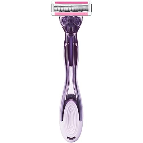 BIC Soleil Click 5 Women's 5-Blade Disposable Razor, 1 Handle and 3 Cartridges (Pack of 3)