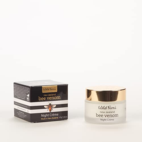 Wild Ferns Bee Venom Night Cr?me, 96% Natural, 47 grams