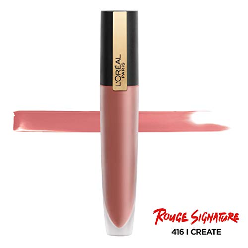 L¡¯Or?al Paris Makeup Rouge Signature Matte Lip Stain, I Create