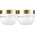 Dove Hair Bond Strength 10in1 Serum Mask for Chemically Damaged Hair with Bio-Protein Care Technology plus Peptide Complex 9.2 fl oz.,(Pack of 2)