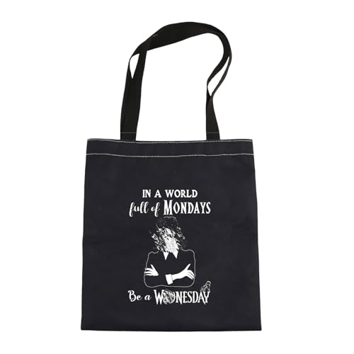 TV Show Merch Horror Movie Lover-Fans Gift TV Show Inspired Handbag-TV Show Fans Gift (Wed tote)