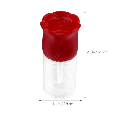 Hemoton Empty Lip Gloss Tubes Bulk 15 Pack Clear Refillable Lip Balm Containers for Diy Beauty Makeup Travel Portable 1.14X2.55 Inch