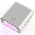 NAILGIRLS Cordless UV LED Nail Lamp, 60W Professional Rechargeable UV Light for Gel Nails with 4 Timer Setting, Portable Nail Dryer Auto Sensor, 80 LED Beads Fast Curing for Salon Manicurist