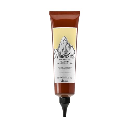 Davines Naturaltech Purifying Gel, Clarifying & Anti-Dandruff for Dandruff (Oily or Dry) - With Dandelion Phytoceuticals - Treatment for Oily or Dry Dandruff, 5.07 Fl Oz