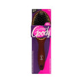 Goody Ceramic Hair Brush, Oval Cushion - Natural Boar and Nylon Bristle Mix to Enhance Shine & Smooth Hair, Fights Frizz and Static - Premium Wood Design is Pain-Free for All Hair Types