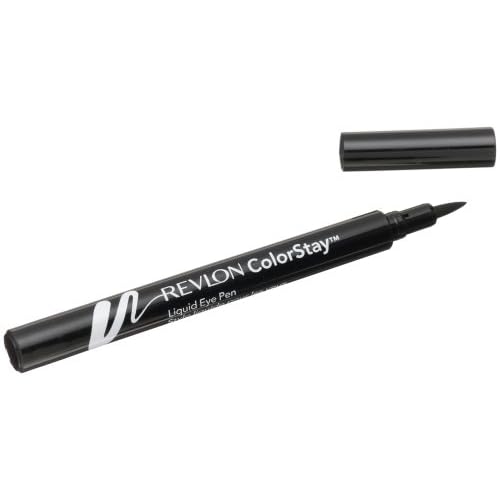 Revlon ColorStay Liquid Eye Pen, Blackest Black, 0.056 Ounces (Pack of 2)