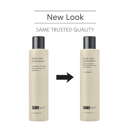 PCA SKIN Hydrating Face Wash for Oily Skin, Gentle Face Cleanser, Minimizes Breakouts, 7 fl oz Bottle