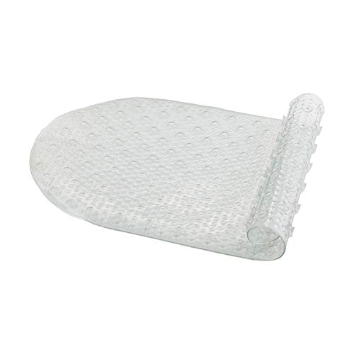 Bath Bliss 2 Pack Shower Tub Mat | Anti-Slip Bathmat | Suction Cup Base | Drain Holes | Safety | Holographic