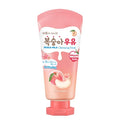 Kwailnara Peach Milk Facial Cleanser (4.06 Fl Oz) ? Korean Face Wash for Clear & Glowing Skin | Milk Protein, Royal Jelly & Vitamin-Rich Peach Extract | Creamy Whipped Foam