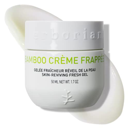 Erborian - Bamboo Creme Frappee Facial Moisturizer - Hydrating & Soothing Moisturizing Cream for Dehydrated Skin - Bamboo Waterlock Complex for Soft & Hydrated Skin - Korean Skincare - 1.7 Oz