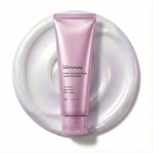 Collagen Wrapping Mask with Salmon PDRN, Fast & Intensive Glass Skin Firming Care, Boosts Elasticity & Reduces Sagging, Korean Skincare (+ Free Jelly Brush Included), 75ml/2.53 fl oz