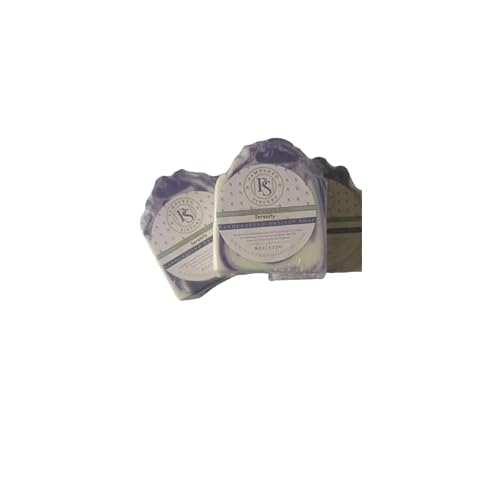 Pampered Sisters Bar Soap (3-Pack) | 8.25 oz each | Lavender | Artisan Handcrafted | Moisturizing | Relaxing Soap for All Skin Types