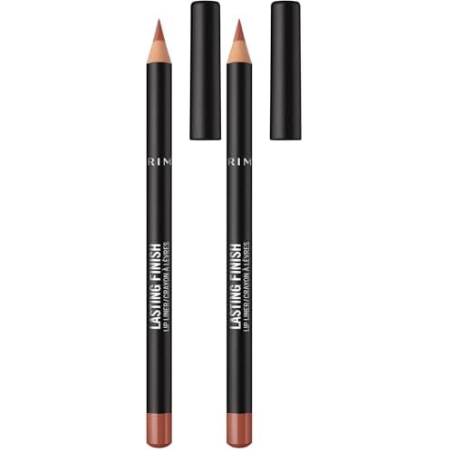 Rimmel Lasting Finish 8HR Lip Liner, 725 Tiramisu, Pack of 2
